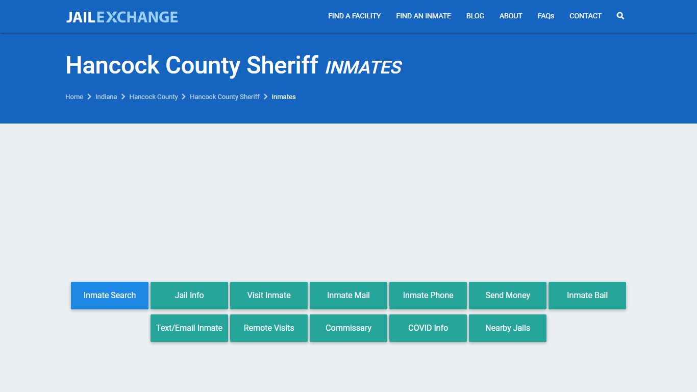Hancock County Jail Inmates | Arrests | Mugshots | IN